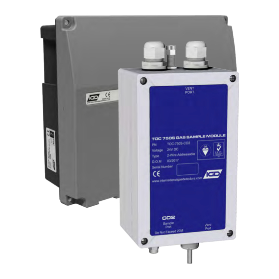 IGD TOC-750S-CO Operation Manual