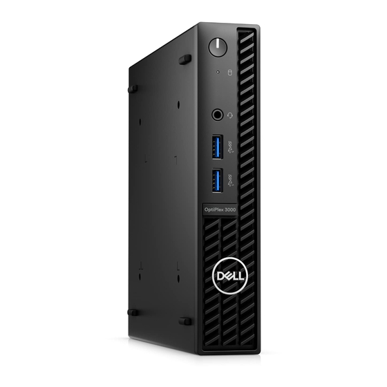 DELL OPTIPLEX MICRO FORM FACTOR INSTALLATION MANUAL Pdf Download ...