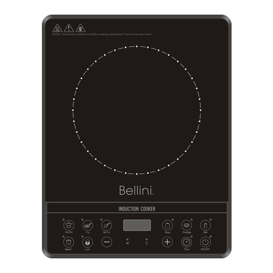 BELLINI BPI2100 OPERATION INSTRUCTIONS MANUAL Pdf Download ManualsLib