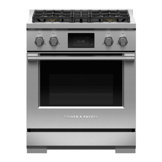 FISHER & PAYKEL RDV3-304 INSTALLATION MANUAL Pdf Download | ManualsLib