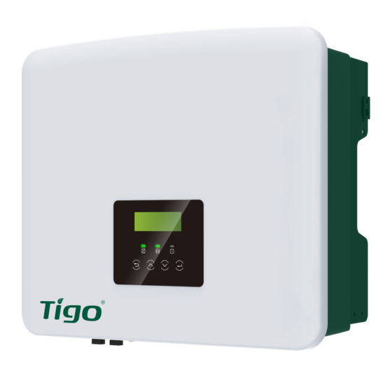 Tigo TSI-6K3DTSI-10K3D Quick Start Manual