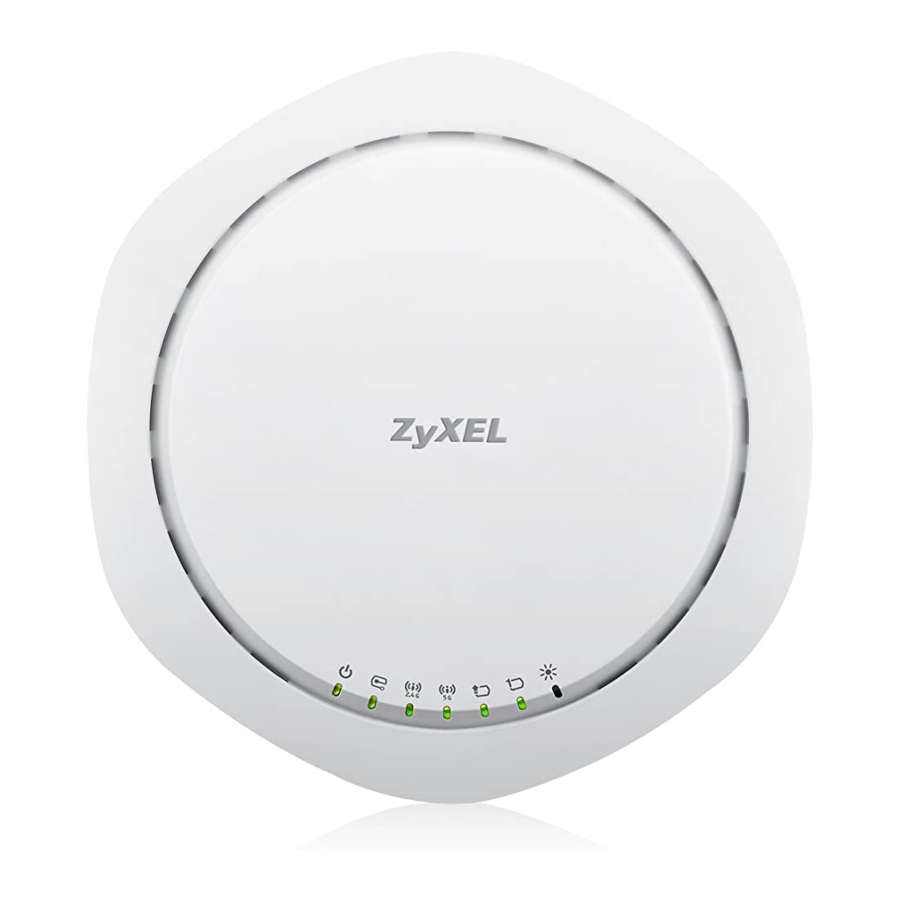 Zyxel NAP303 - 802.11ac Dual-Radio Nebula Cloud Managed Access Point Quick Start Guide