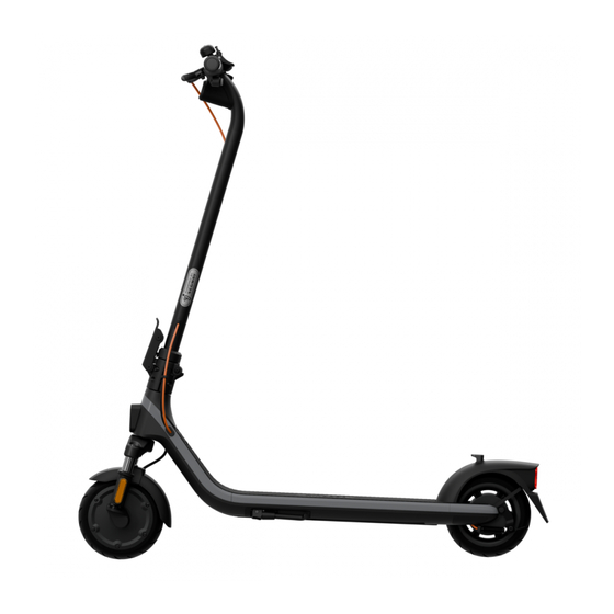 Ninebot eKickScooter E2 II Product Manual