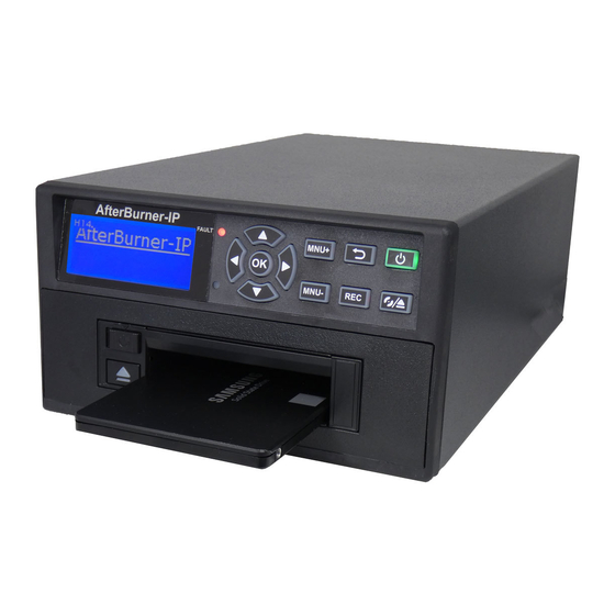 Ovation Systems Time-Lapse DVD Recorder User Manual