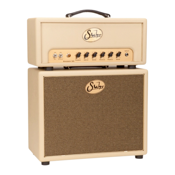 Suhr Badger 30 User Manual