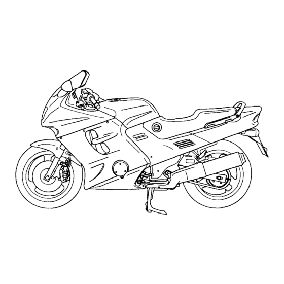 Honda CBR1000F Owner's Manual