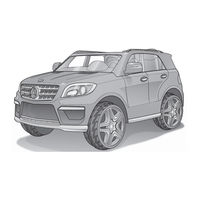 KidTrax Mercedes ML 5F60AD7 Owner's Manual