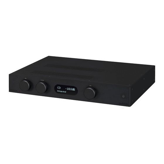 Audiolab 8300A User Instructions