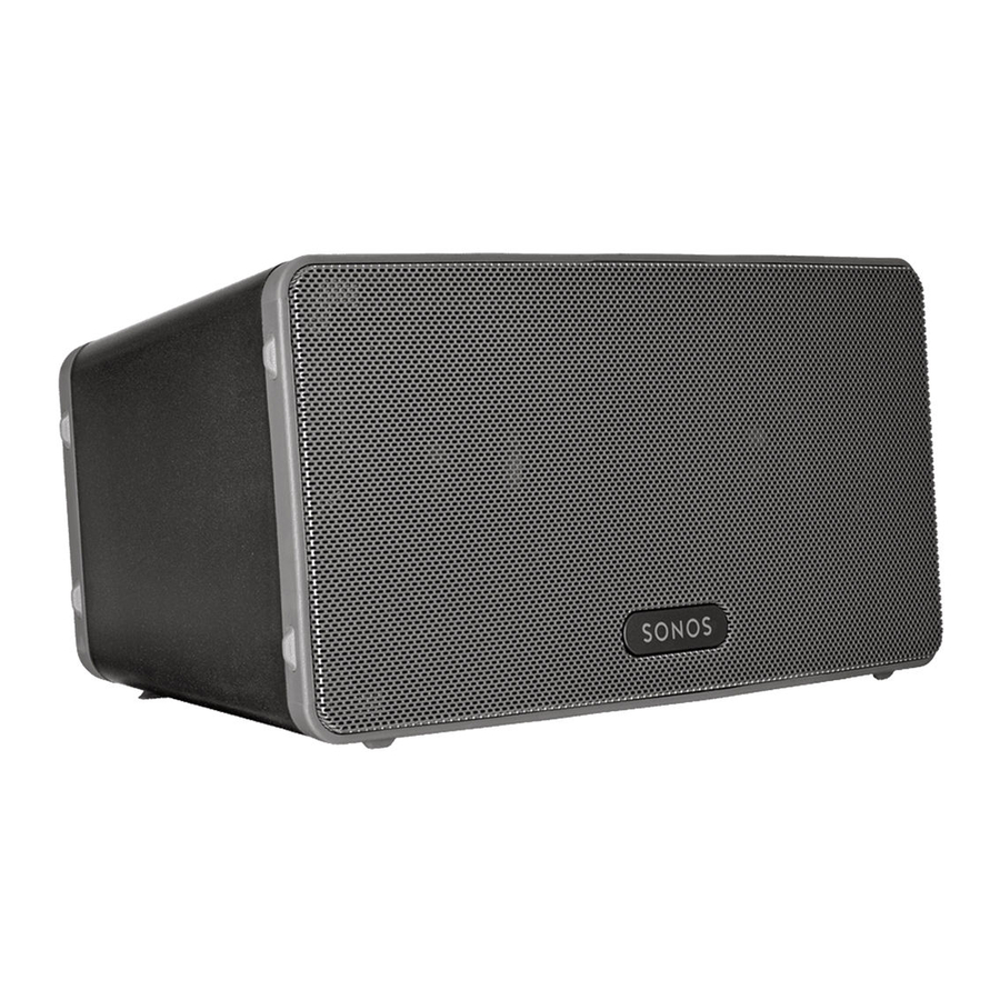Sonos PLAY:3 Product Manual