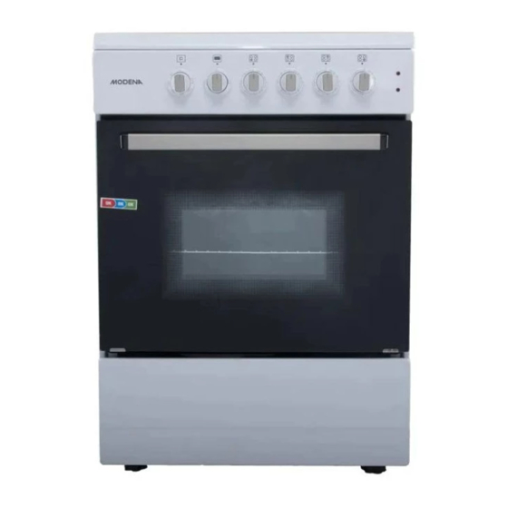 User Manuals: Modena FC 864C WER Freestanding Cooker