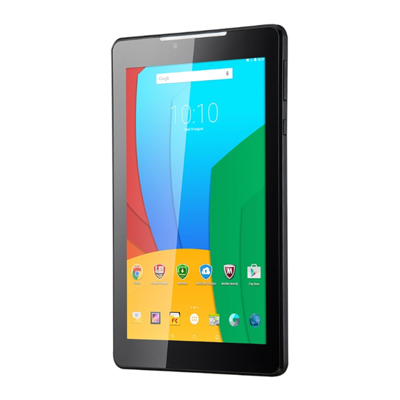 Prestigio MultiPad PMT3787 Quick Start Manual