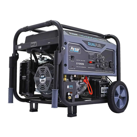 Pulsar G10KBN Operator's Manual