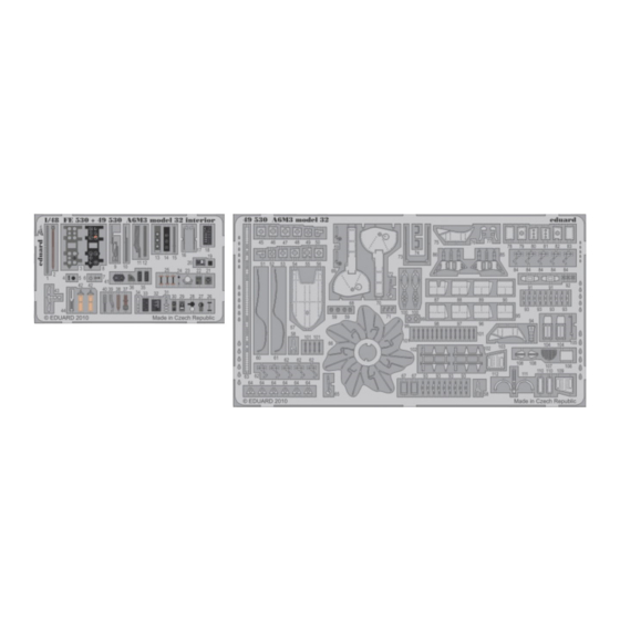Eduard 49 530 Manual