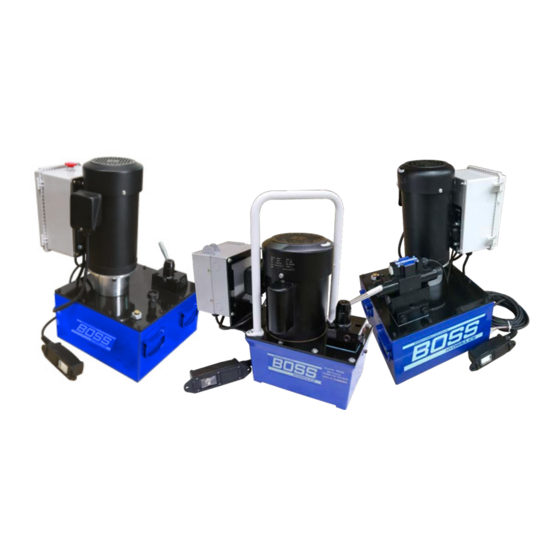 BOSS HYDRAULICS PE026 OPERATING INSTRUCTIONS MANUAL Pdf Download