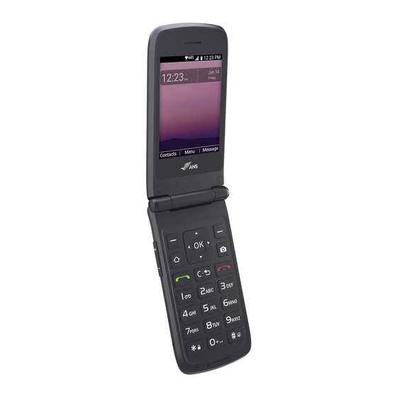 Ans F30 Flip Phone User Manual