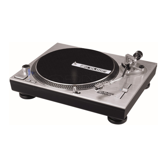 RELOOP RP1000 MK3 OPERATION MANUAL Pdf Download ManualsLib
