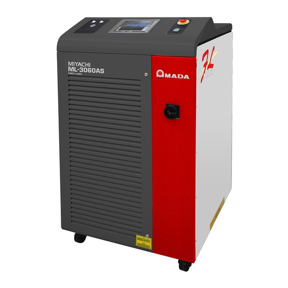 Amada ML-3060AS Operation Manual