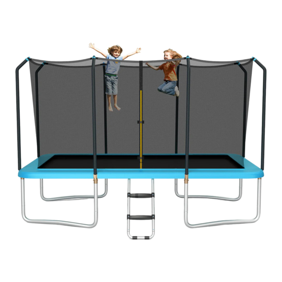 Costway TW10055 Rectangular Trampoline Manuals