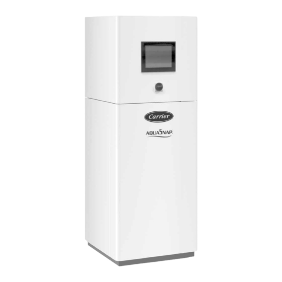 Carrier AquaSnap 61CG-A Installation, Operation And Maintenance Instructions