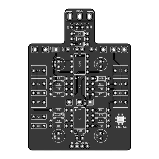 PedalPCB Akronym Quick Start Manual
