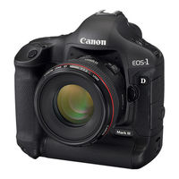 Canon EOS 1D Mark III User Manual