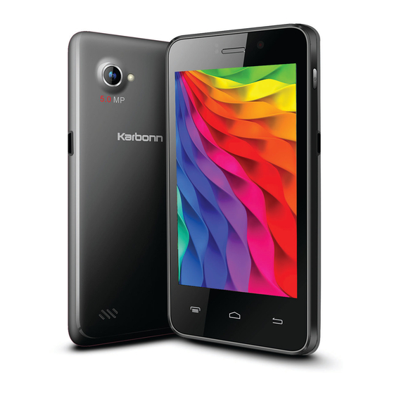 Karbonn A99 Manuals