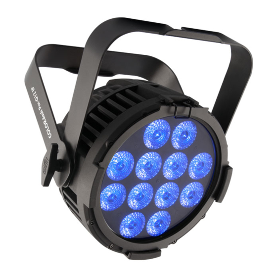 Chauvet COLORDASH PAR-Q12 IP User Manual