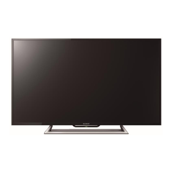 Sony Bravia KLV-48R562C Startup Manual