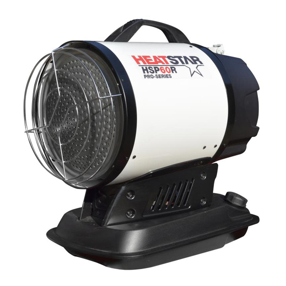 HeatStar HSP60R Operating Instructions And Owner's Manual
