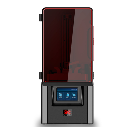 XYZ Printing PartPro150 xP Operation Manual