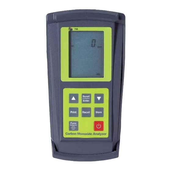 TPI 708 Manual