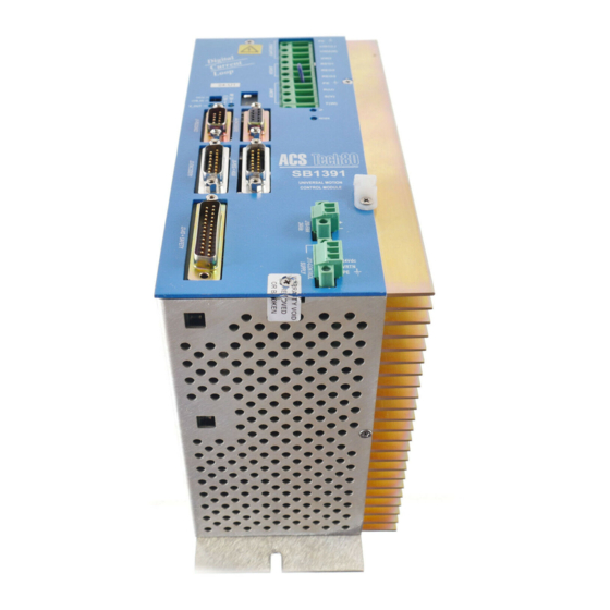 ACS Tech80 SB1391 Manual