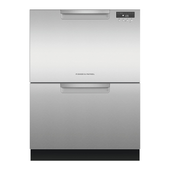 FISHER & PAYKEL DISHDRAWER DD24DAX9 TROUBLESHOOTING Pdf Download