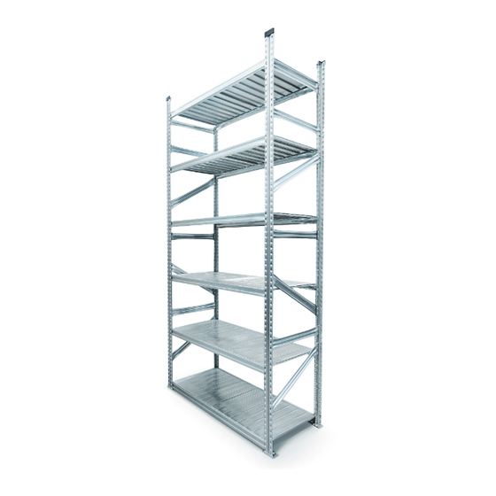 METAL SISTEM SUPER 123 SHELVING INSTRUCTIONS FOR THE CORRECT ASSEMBLY