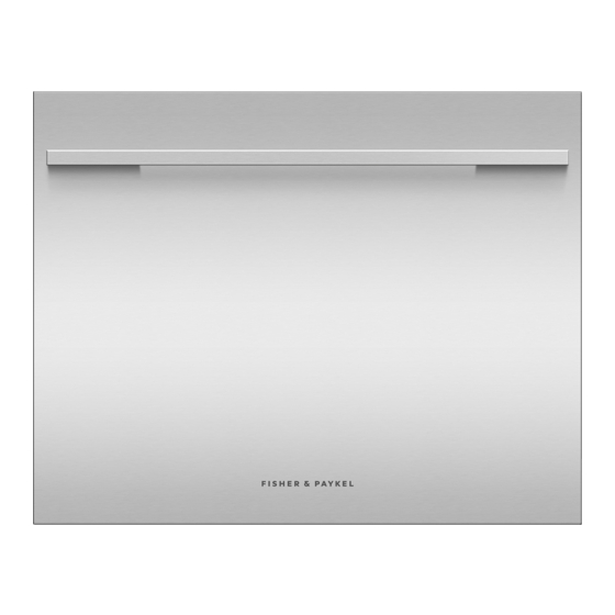 FISHER & PAYKEL DD24STI9 QUICK START MANUAL Pdf Download ManualsLib