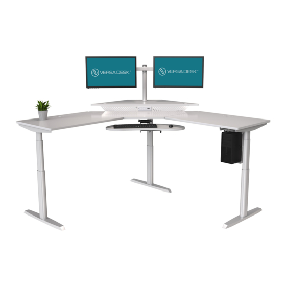 VERSA DESK POWERLIFT PLCSD ASSEMBLY INSTRUCTIONS MANUAL Pdf Download