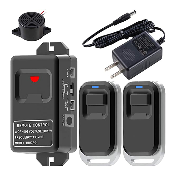 UHPPOTE HBKR01 USER MANUAL Pdf Download ManualsLib