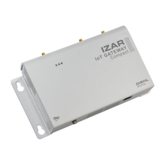 Diehl IZAR IoT GATEWAY Compact Installation Manual