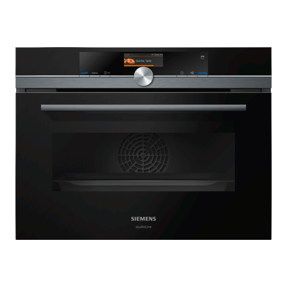 Siemens CS856GP 0 Series User Manual And Installation Instructions