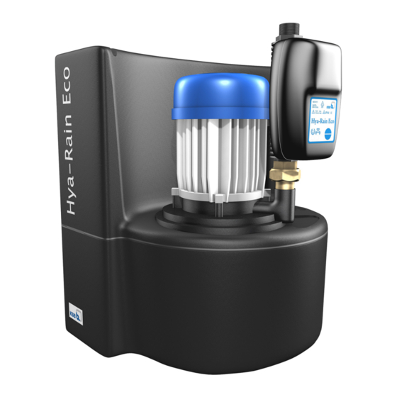 KSB Hya-Rain Eco Installation & Operating Manual