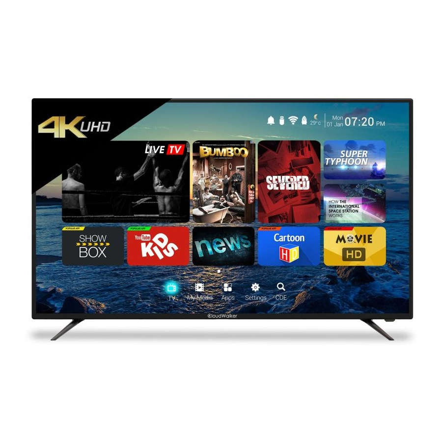 CloudWalker CLOUD TV 55SU User Manual