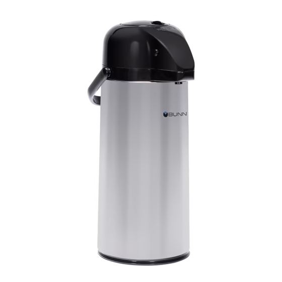 Bunn AIRPOT Quick Start Manual