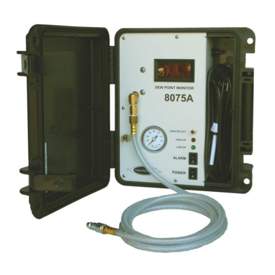 Hygrodynamics 8075A Manual