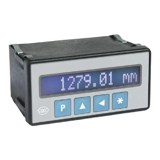 Siko MA100/1 User Information