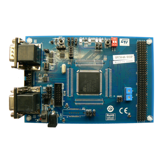 ST SPC56A Series User Manual