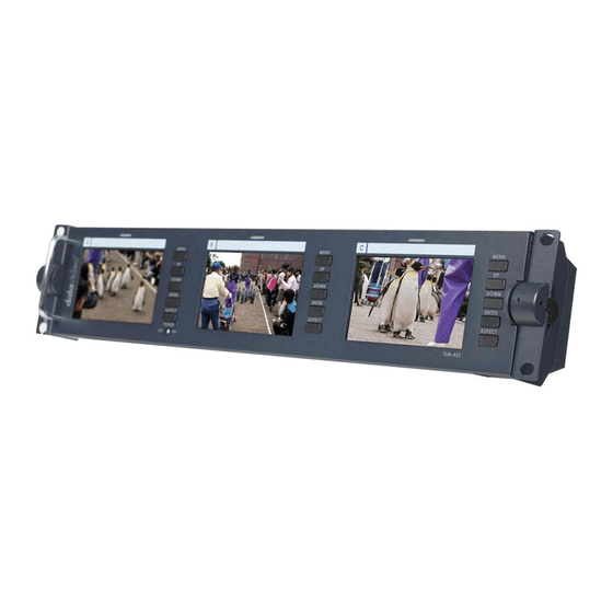 Datavideo TLM-433 Product Manual