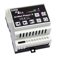 DMX4ALL ArtNet Player X16+ Manual