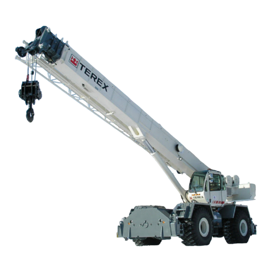 Terex RT700 Operator's Manual