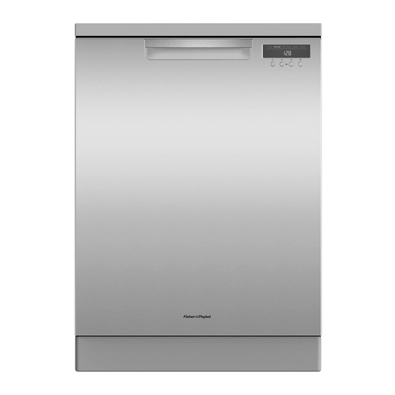 FISHER & PAYKEL DW60FC4X1 QUICK REFERENCE MANUAL Pdf Download ManualsLib