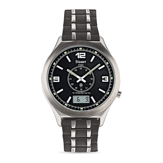 STAUER TITANIUM ATOMIC WATCH INSTRUCTIONS Pdf Download ManualsLib
